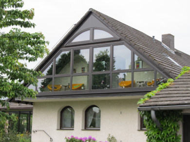 Umbau Balkon zum Wintergarten