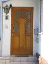 Haustür aus Eiche