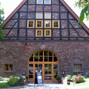 Fassade renoviertes Fachwerkhaus